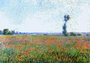 Claude Monet Poppy Field painting